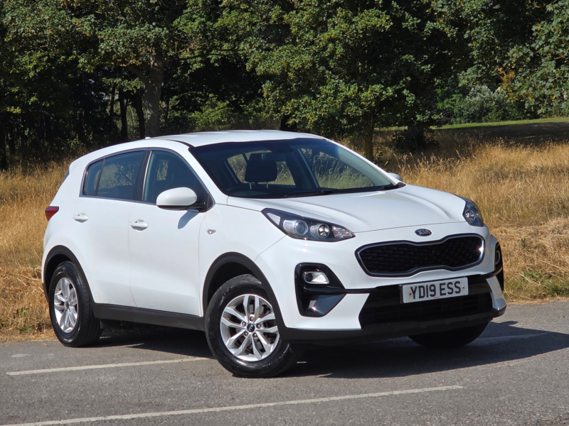 2019 Kia Sportage 1.6 Crdi 1 SUV 5dr Diesel Manual Euro 6 (s/s) (114 Bhp) in White — image 1