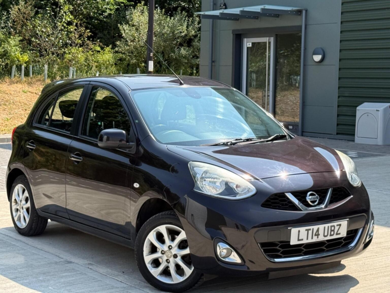 2014 Nissan Micra 1.2 Acenta Euro 5 5dr in Black — image 1