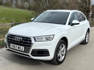 2018 Audi Q5 2.0 Tdi Sport S Tronic Quattro Euro 6 (s/s) 5dr in White — image 5