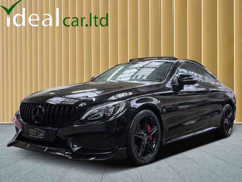 2017 Mercedes-Benz C Class 2.1 C220d Amg Line (premium Plus) G-Tronic+ Euro 6 (s/s) 2dr in Black — image 1