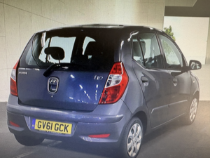 2012 Hyundai I10 1.2 Classic in Grey — image 3