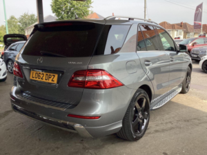 2012 Mercedes-Benz M Class 2.1 Ml250 Bluetec Sport G-Tronic 4WD Euro 6 (s/s) 5dr in Silver — image 4