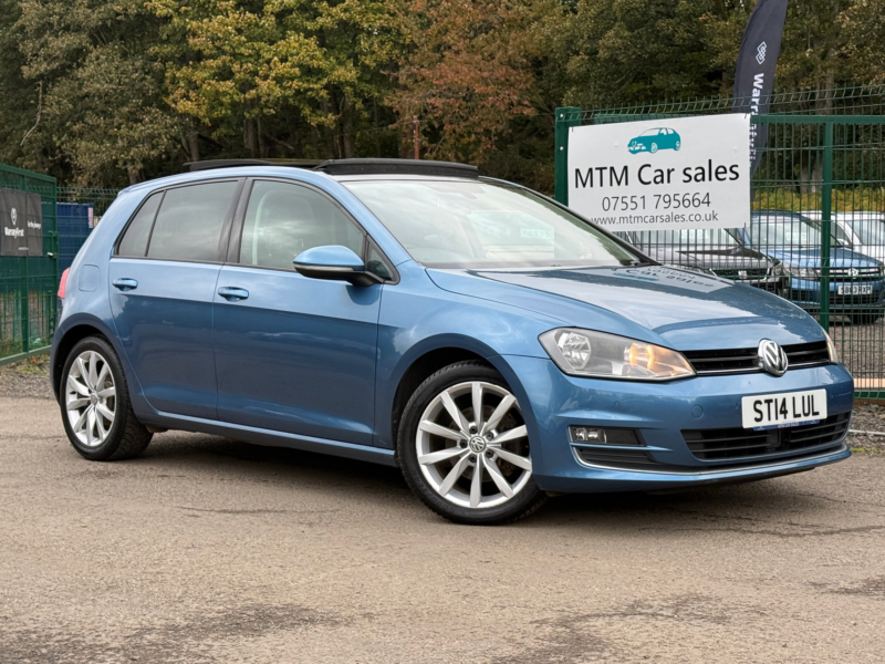2014 Volkswagen Golf 1.4 Tsi Bluemotion Tech Act Gt Hatchback 5dr Petrol Manual Euro 6 (s/s) (140 Ps) in Blue — image 1