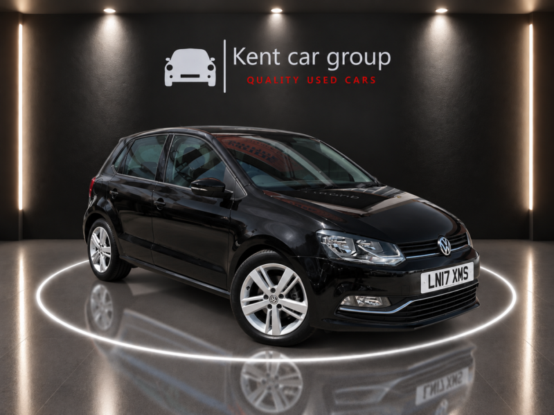 2017 Volkswagen Polo 1.2 Tsi Bluemotion Tech Match Edition in Black — image 1