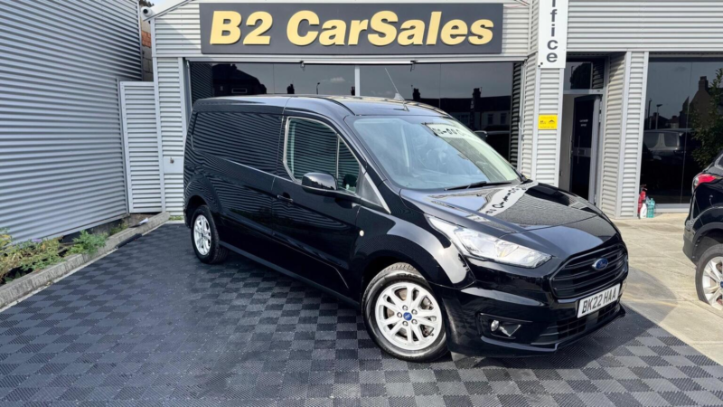 2022 Ford Transit Connect 1.5 250 Ecoblue Limited Auto L2 Euro 6 (s/s) 5dr in Black — image 1