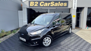 2022 Ford Transit Connect 1.5 250 Ecoblue Limited Auto L2 Euro 6 (s/s) 5dr in Black — image 4