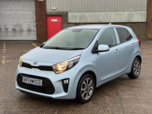 2019 Kia Picanto 1.0 Wave Hatchback 5dr Petrol Manual Euro 6 (66 Bhp) in Blue — image 4