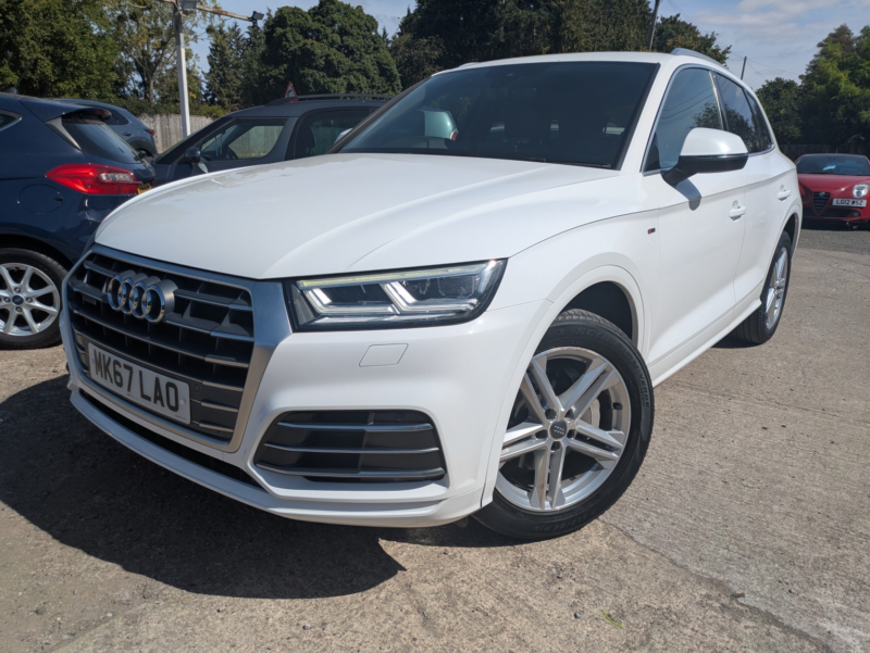 2017 Audi Q5 2.0 Tdi S Line in White — image 1