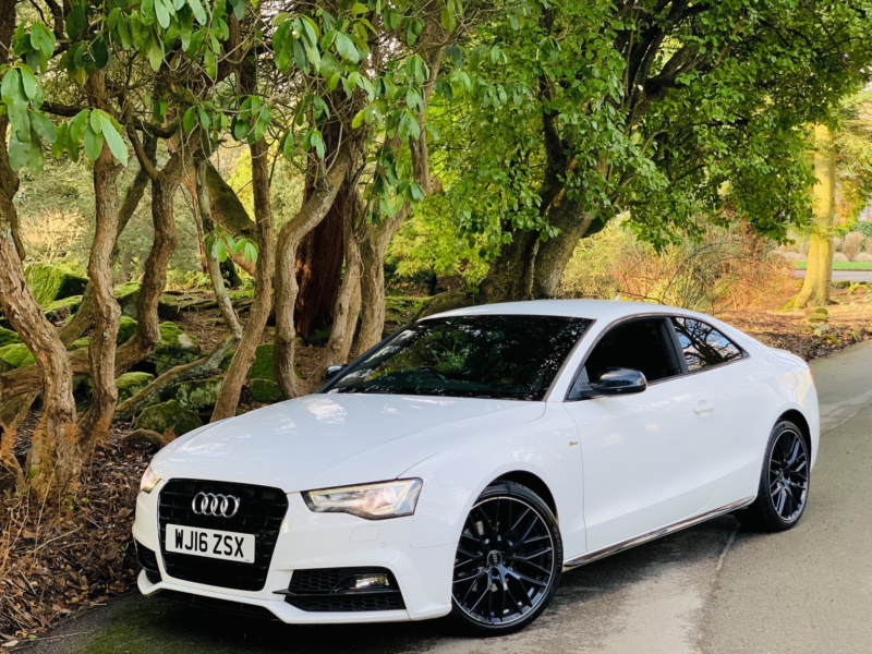 2016 Audi A5 2.0 Tdi Black Edition Plus in White — image 1