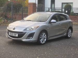 2010 Mazda Mazda3 1.6 Takuya Hatchback 5dr Petrol Manual Euro 5 (105 Ps) in Silver — image 3