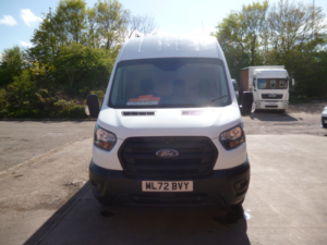 2022 Ford Transit 2.0 Transit Leader Van 350 L3 2.0l Ecoblue 130ps Hybrid Fwd 6 Speed Manual in White — image 3