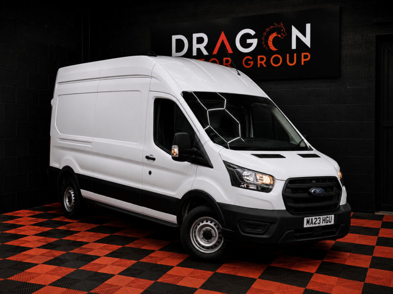 2023 Ford Transit 2.0 350 Ecoblue Leader Panel Van 5dr Diesel Manual Rwd L3 H3 Euro 6 (s/s) (130 Ps) in White — image 1