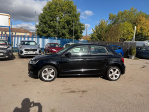 2017 Audi A1 1.4 Tfsi Sport Sportback Euro 6 (s/s) 5dr in Black — image 3