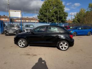 2017 Audi A1 1.4 Tfsi Sport Sportback Euro 6 (s/s) 5dr in Black — image 4