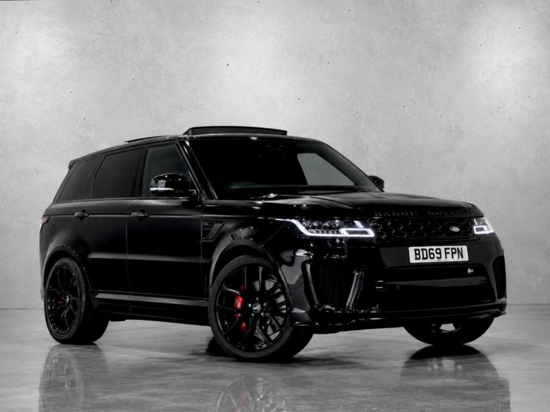 2020 Land Rover Range Rover Sport 5.0 P575 V8 Svr Auto 4WD Euro 6 (s/s) 5dr in Black — image 1