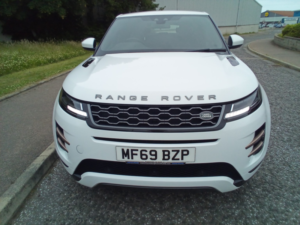 2019 Land Rover Range Rover Evoque 2.0 D150 R-Dynamic in White — image 2