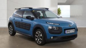 2017 Citroen C4 Cactus 1.2 Puretech Flair Blue 5dr 1 Keeper+satnav in Blue — image 3