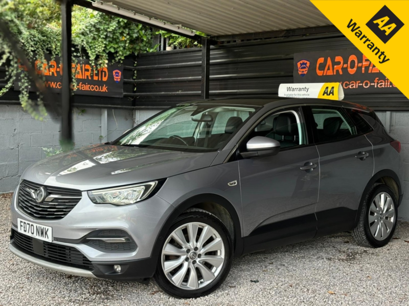 2020 Vauxhall Grandland X 1.2 Turbo Elite Nav in Grey — image 1