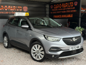 2020 Vauxhall Grandland X 1.2 Turbo Elite Nav in Grey — image 3