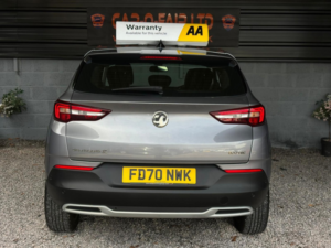 2020 Vauxhall Grandland X 1.2 Turbo Elite Nav in Grey — image 6