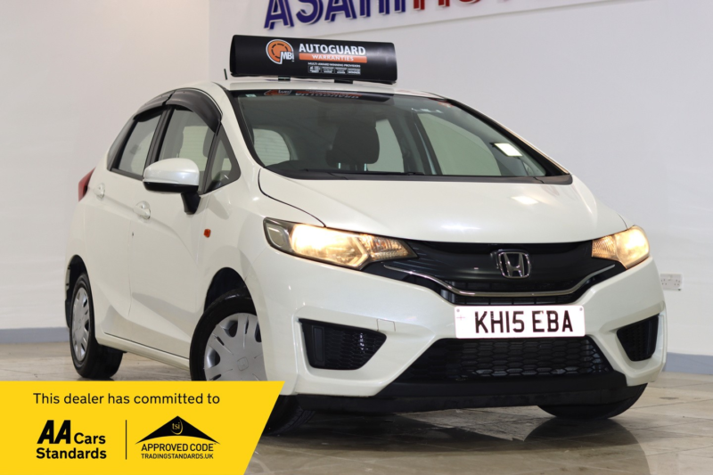 2015 Honda Jazz 1.3 I-Vtec Se CVT Euro 6 (s/s) 5dr in White — image 1