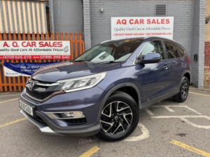 2018 Honda Cr-V 1.6 I-Dtec Se Plus Navi Auto 4WD Euro 6 5dr in Blue — image 3