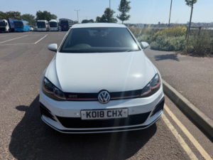 2018 Volkswagen Golf 2.0 Tsi Gti Performance DSG Euro 6 (s/s) 5dr in White — image 2