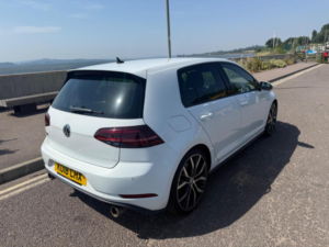 2018 Volkswagen Golf 2.0 Tsi Gti Performance DSG Euro 6 (s/s) 5dr in White — image 4