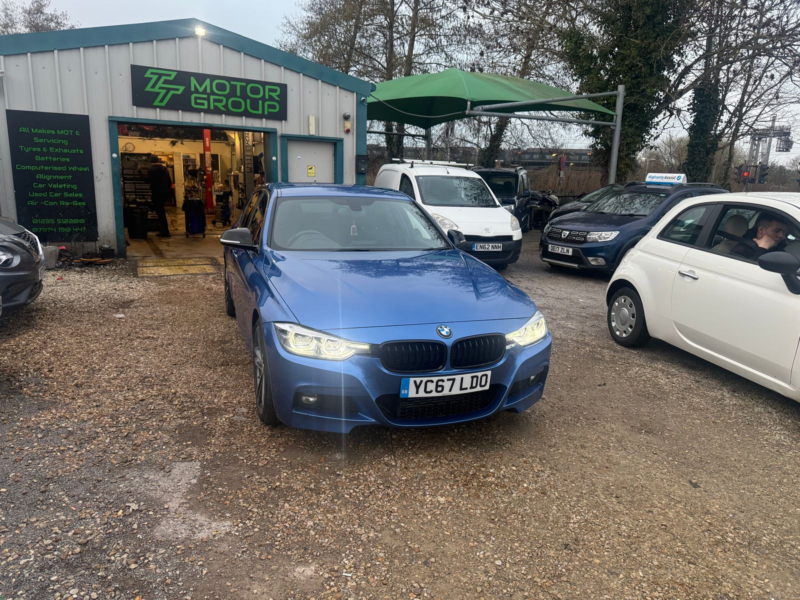 2017 BMW 3 Series 2.0 320d M Sport Shadow Edition Saloon 4dr Diesel Auto Euro 6 (s/s) (190 Ps) in Blue — image 1