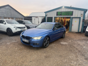 2017 BMW 3 Series 2.0 320d M Sport Shadow Edition Saloon 4dr Diesel Auto Euro 6 (s/s) (190 Ps) in Blue — image 2