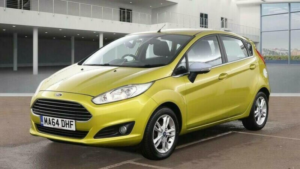 2014 Ford Fiesta 1.6 Zetec Powershift Euro 5 5dr in Yellow — image 2