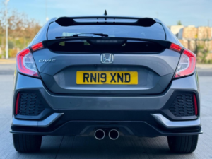 2019 Honda Civic 1.5 Vtec Turbo Gpf Sport CVT Euro 6 (s/s) 5dr in Grey — image 5
