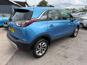 2018 Vauxhall Crossland X 1.2 Turbo Gpf Tech Line Nav SUV 5dr Petrol Auto Euro 6 (s/s) (110 Ps) in Blue — image 4