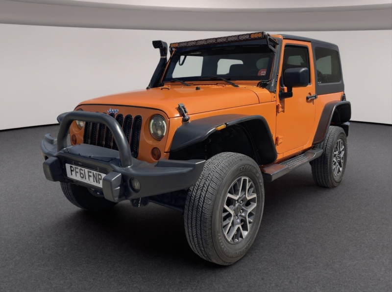 2012 Jeep Wrangler 3.6 V6 Sport Lhd Left Hand Drive 4WD SUV in Orange — image 1