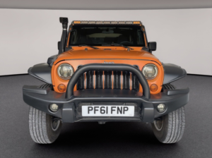 2012 Jeep Wrangler 3.6 V6 Sport Lhd Left Hand Drive 4WD SUV in Orange — image 2