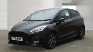 2018 Ford Fiesta 1.0t Ecoboost St-Line X Hatchback 3dr Petrol Manual Euro 6 (s/s) (140 Ps) in Black — image 2