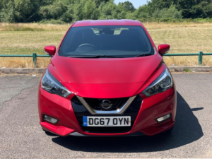 2017 Nissan Micra 0.9 Ig-T Acenta Euro 6 (s/s) 5dr in Red — image 2
