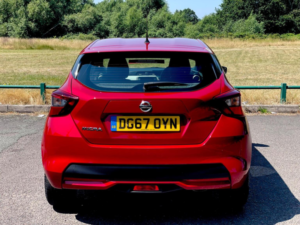 2017 Nissan Micra 0.9 Ig-T Acenta Euro 6 (s/s) 5dr in Red — image 5