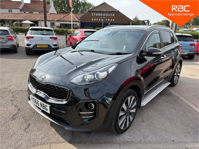 2016 Kia Sportage 2.0 Crdi Kx-4 SUV 5dr Diesel Auto AWD Euro 6 (182 Bhp) in Black — image 1