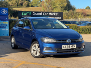 2019 Volkswagen Polo 1.0 Tsi Se Euro 6 (s/s) 5dr in Blue — image 3