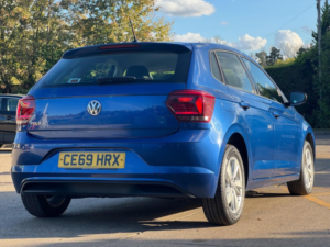 2019 Volkswagen Polo 1.0 Tsi Se Euro 6 (s/s) 5dr in Blue — image 5