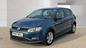 2017 Volkswagen Polo 1.2 Tsi Match Edition in Blue — image 2