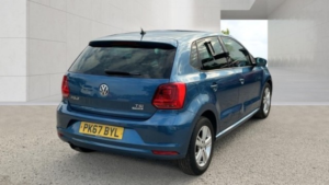 2017 Volkswagen Polo 1.2 Tsi Match Edition in Blue — image 4