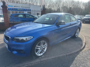 2015 BMW 2 Series 1.5 218i M Sport Euro 6 (s/s) 2dr in Blue — image 5