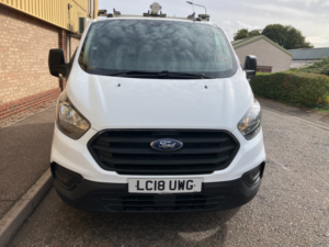 2018 Ford Transit Custom 2.0 320 Ecoblue Panel Van 5dr Diesel Manual L1 H1 Euro 6 (105 Ps) in White — image 2
