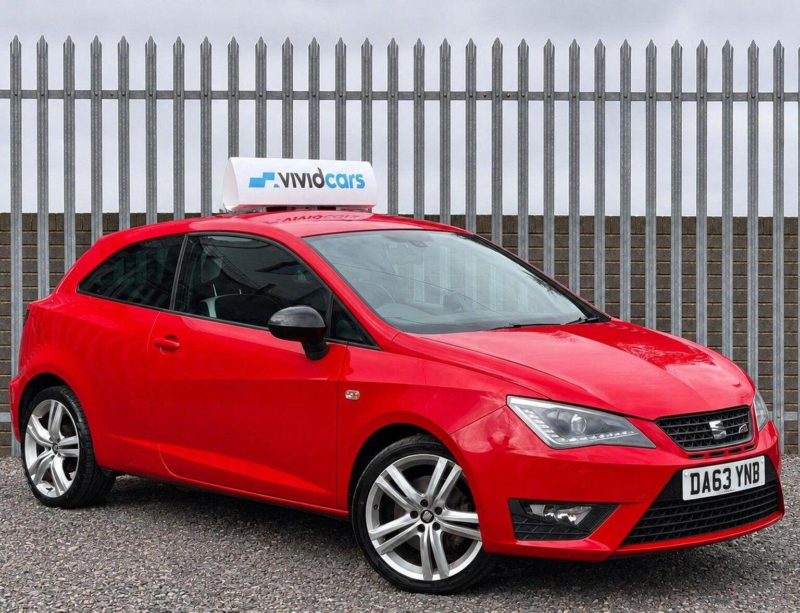 2013 SEAT Ibiza 1.4 Tsi Cupra Sport Coupe DSG Euro 5 3dr in Red — image 1