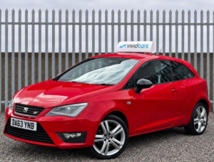 2013 SEAT Ibiza 1.4 Tsi Cupra Sport Coupe DSG Euro 5 3dr in Red — image 2