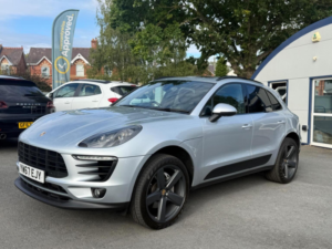 2018 Porsche Macan 3.0 Td V6 S Pdk 4WD Euro 6 (s/s) 5dr in Silver — image 2