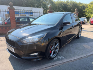 2018 Ford Focus 1.0t Ecoboost St-Line X Euro 6 (s/s) 5dr in Black — image 2