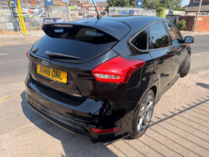 2018 Ford Focus 1.0t Ecoboost St-Line X Euro 6 (s/s) 5dr in Black — image 3